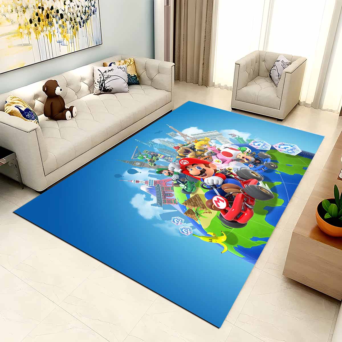Super Mario Charaktere 10 Teppich – Bild 2