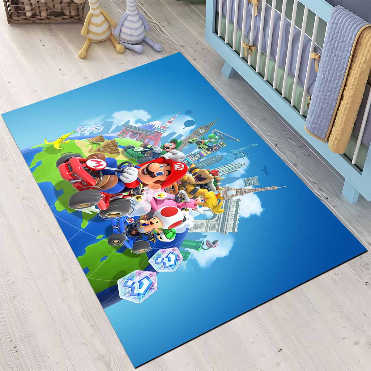 Super Mario Charaktere 10 Teppich – Bild 3