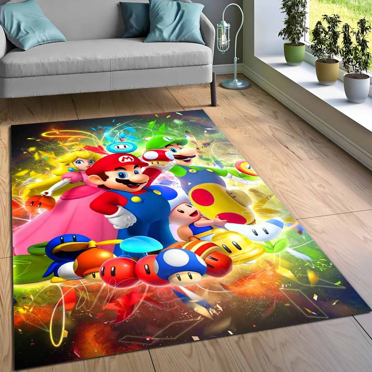Super Mario Charaktere 17 Teppich – Bild 3