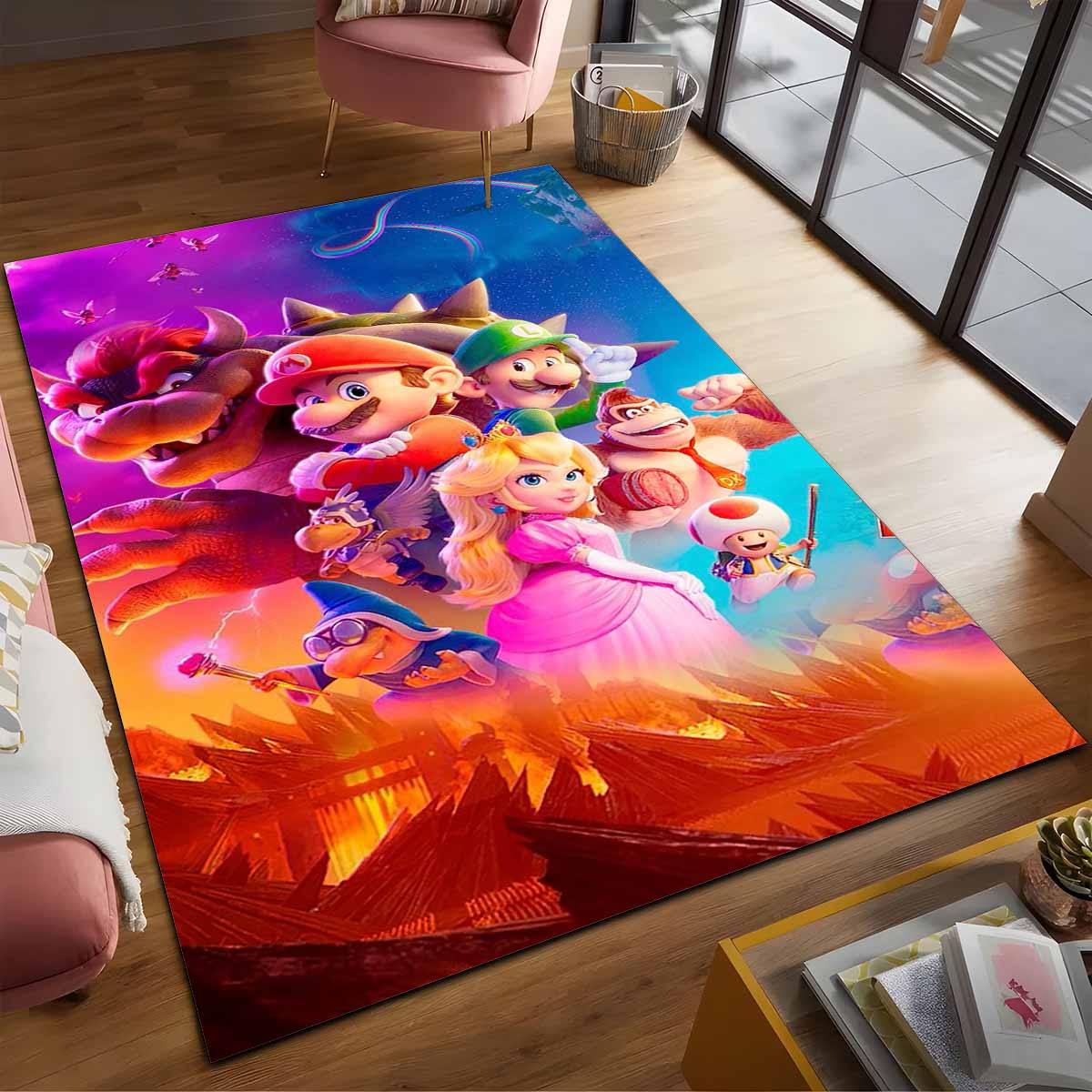 Super Mario Charaktere 18 Teppich – Bild 2