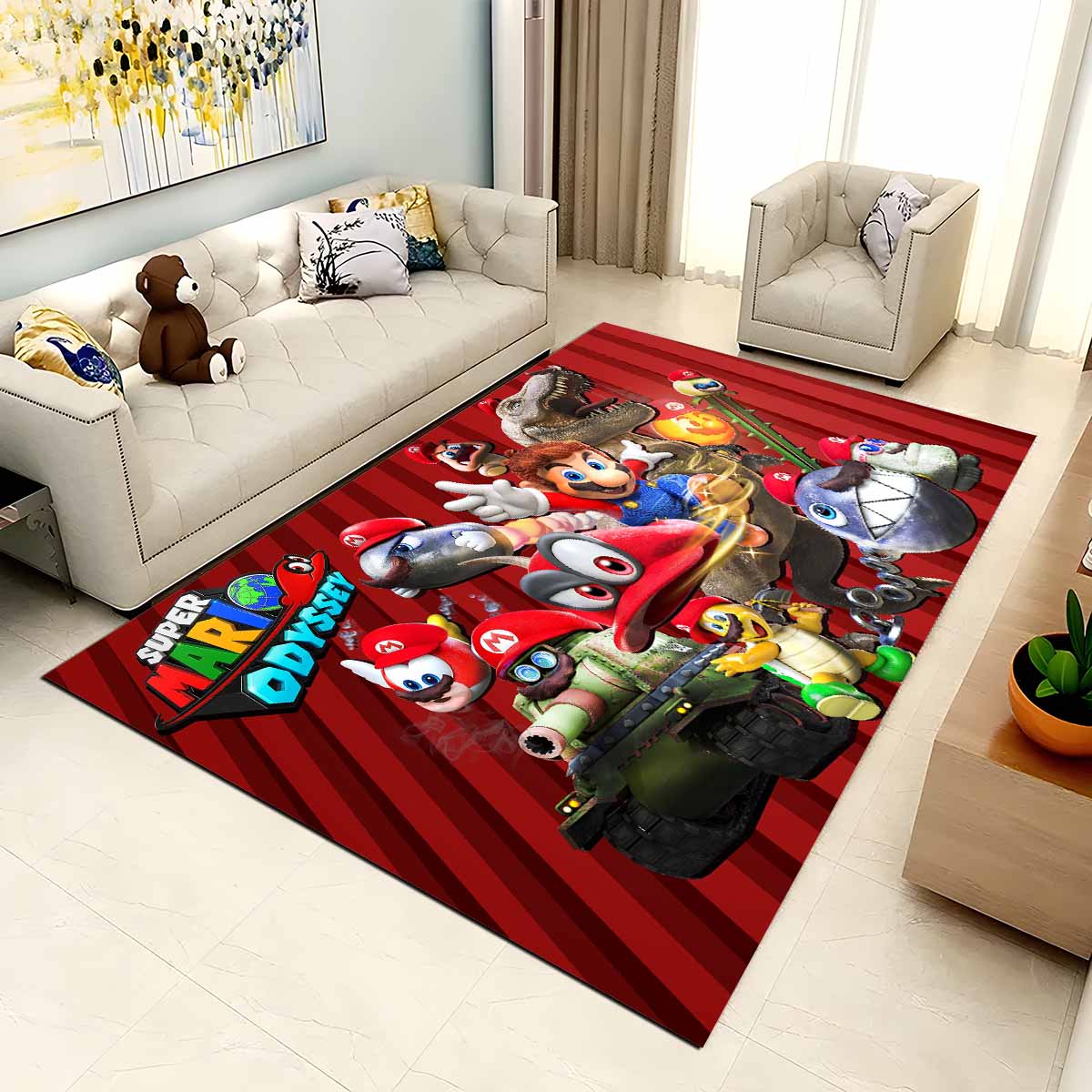Super Mario Charaktere 19 Teppich – Bild 2