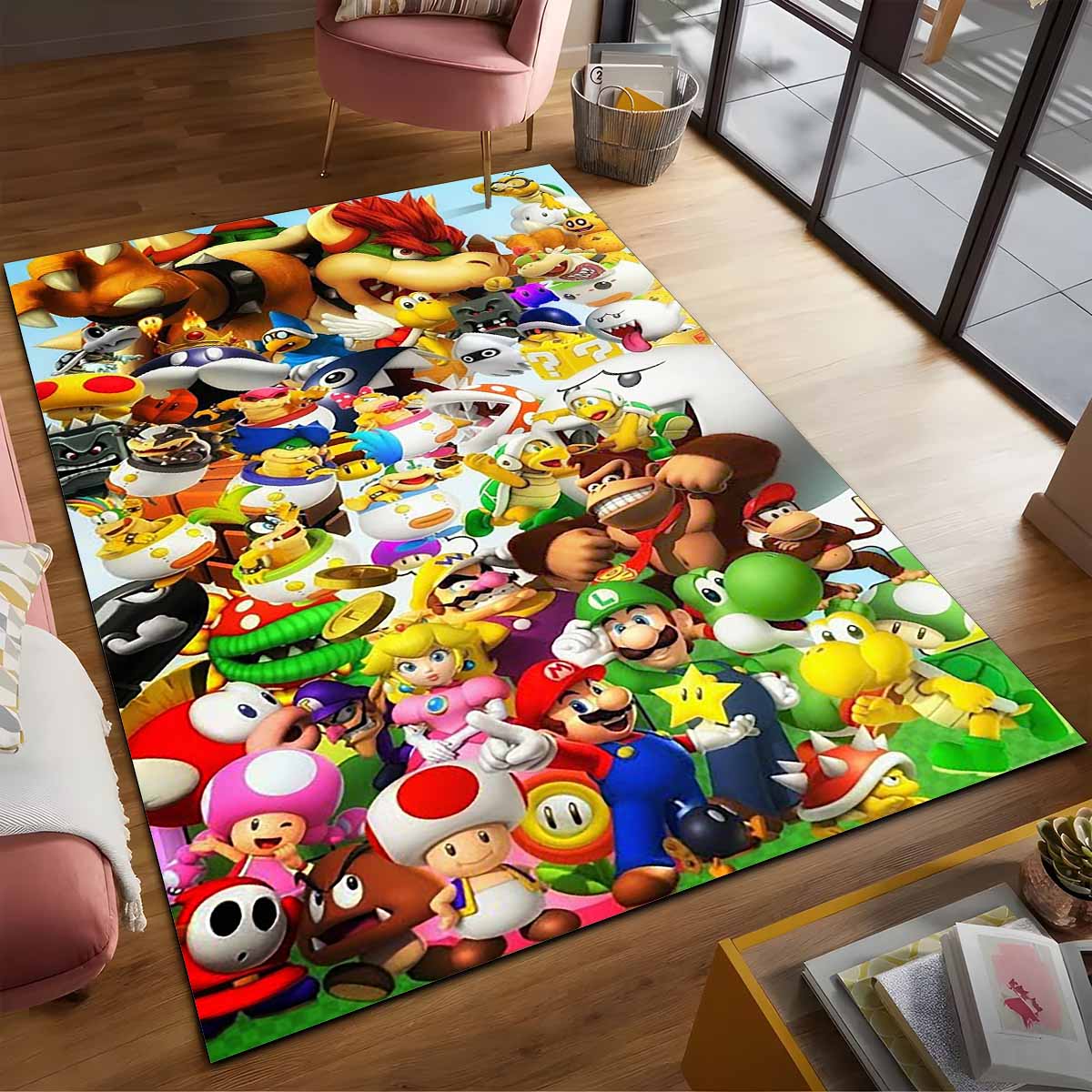 Super Mario Charaktere 22 Teppich – Bild 2