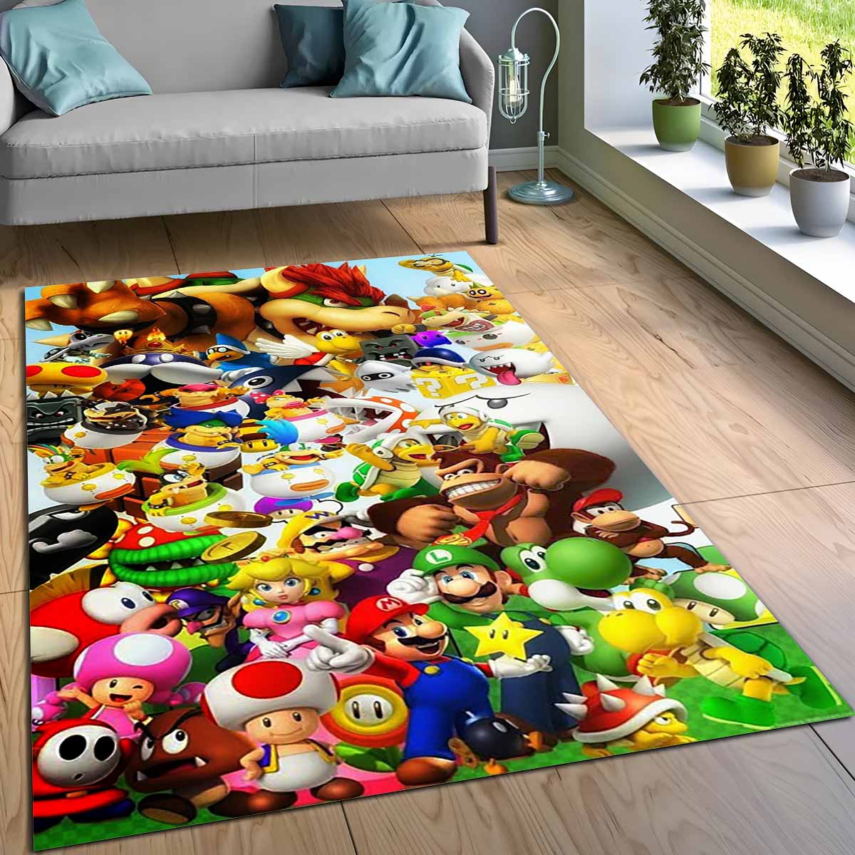 Super Mario Charaktere 22 Teppich – Bild 3