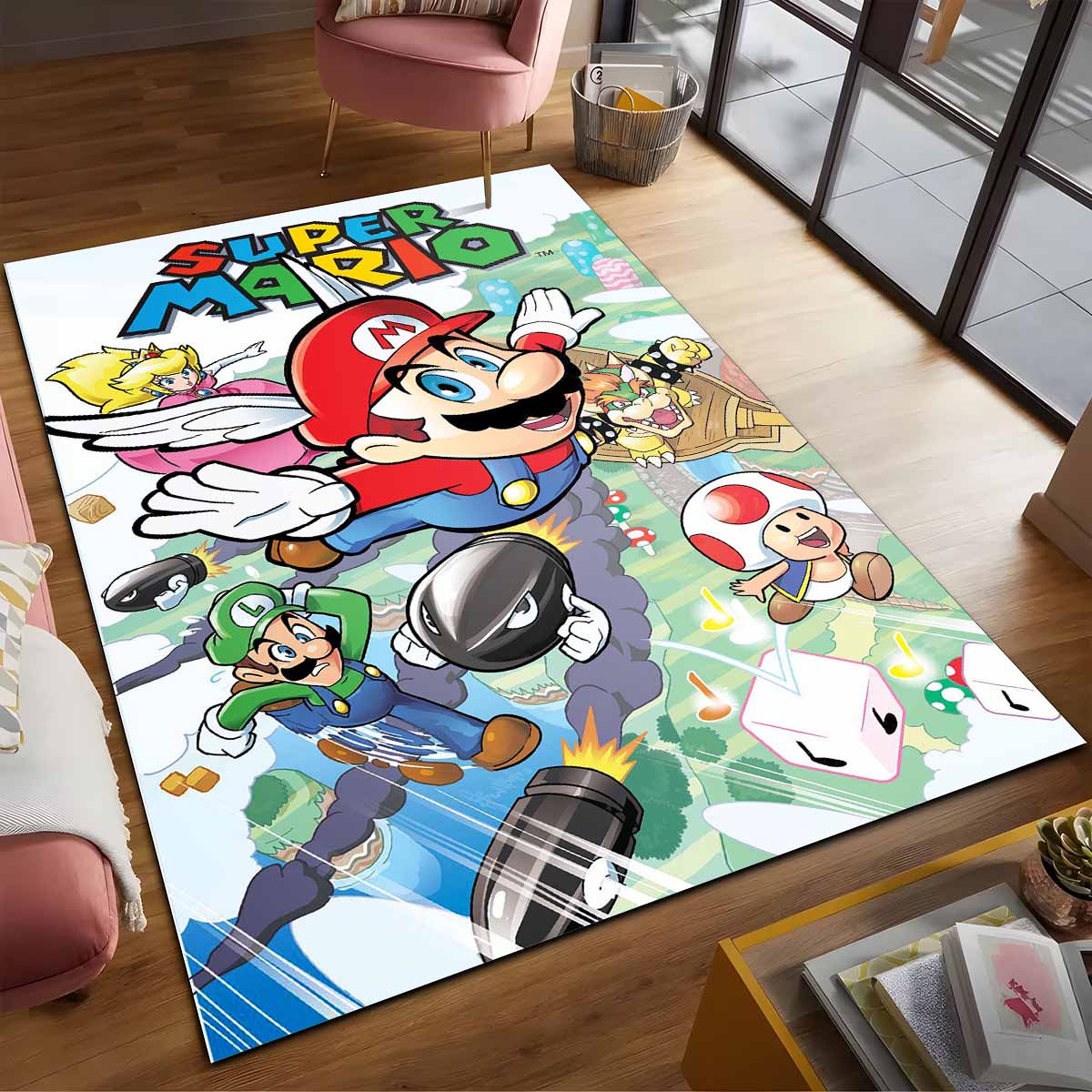 Super Mario Charaktere 23 Teppich – Bild 2