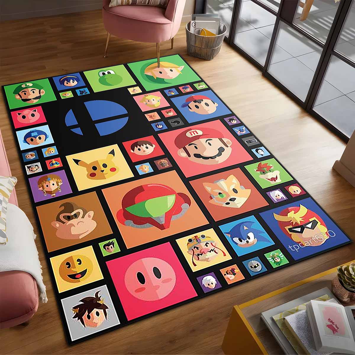 Super Mario Charaktere 26 Teppich – Bild 2