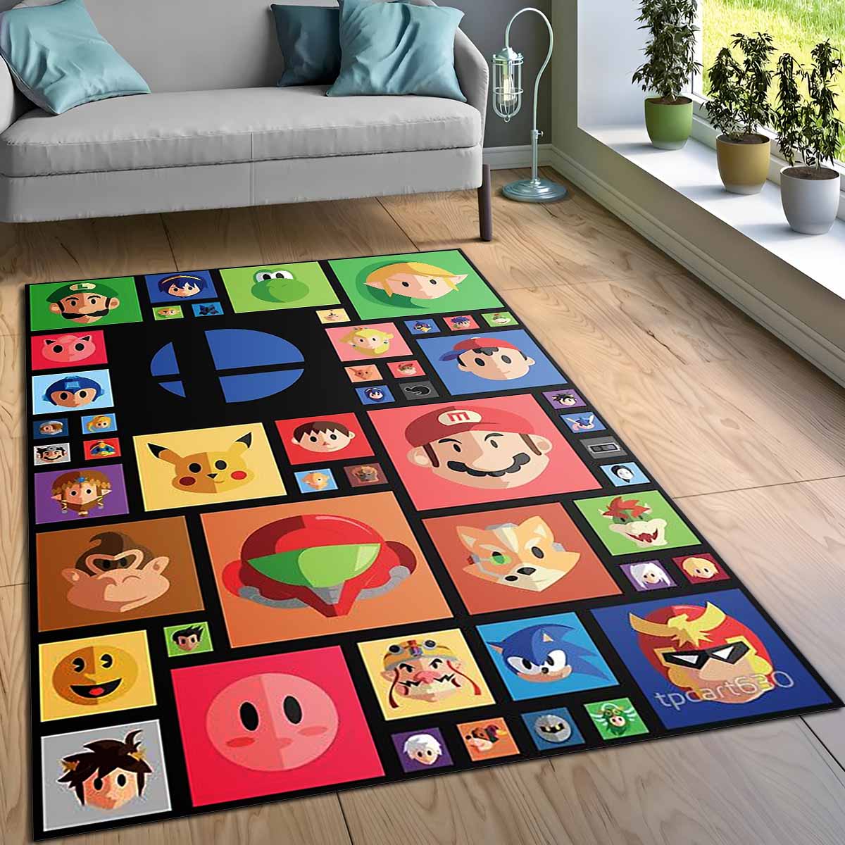 Super Mario Charaktere 26 Teppich – Bild 3