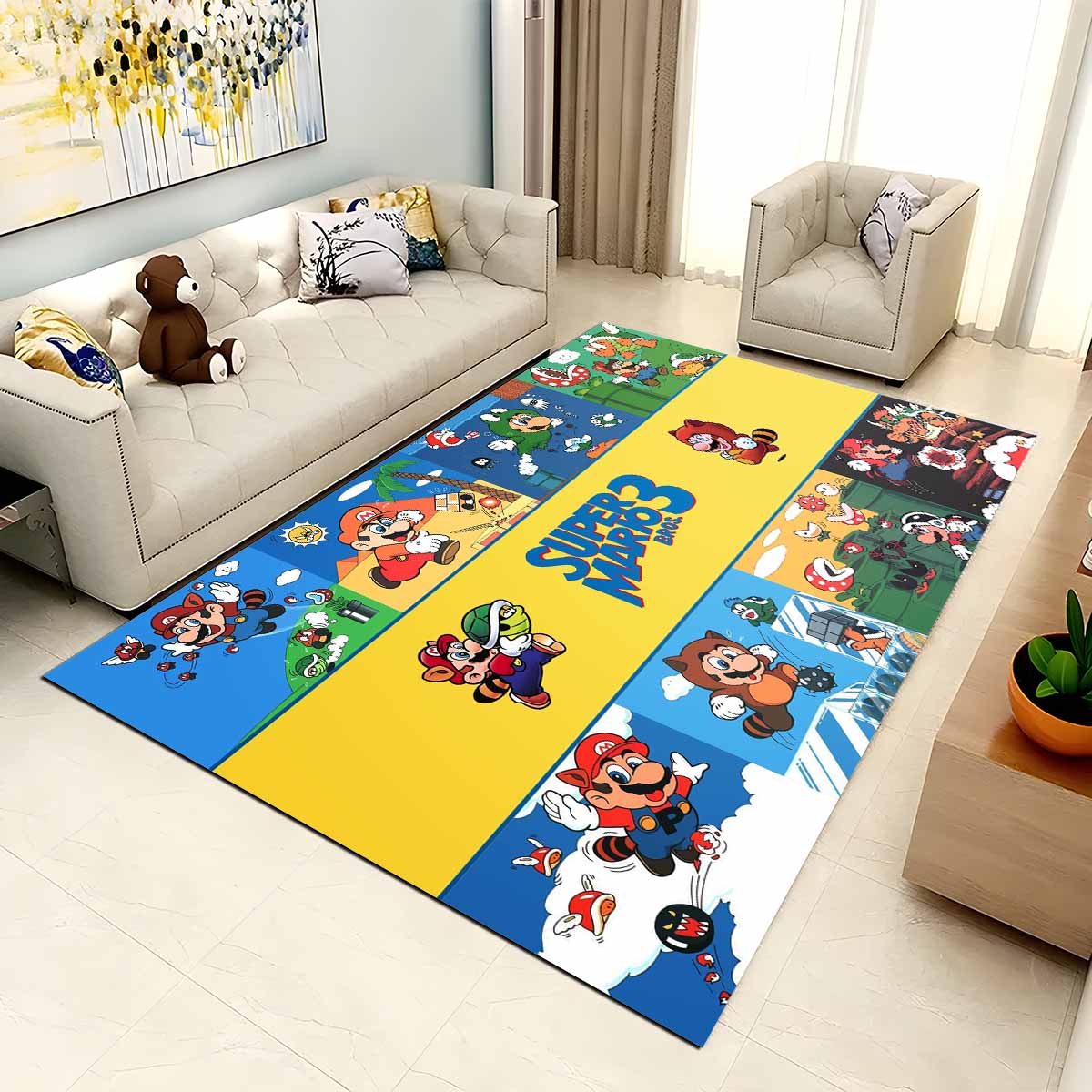 Super Mario Charaktere 28 Teppich – Bild 2
