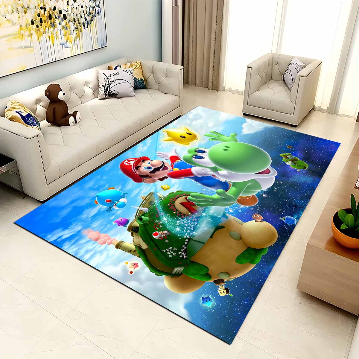 Super Mario Charaktere 3 Teppich – Bild 2