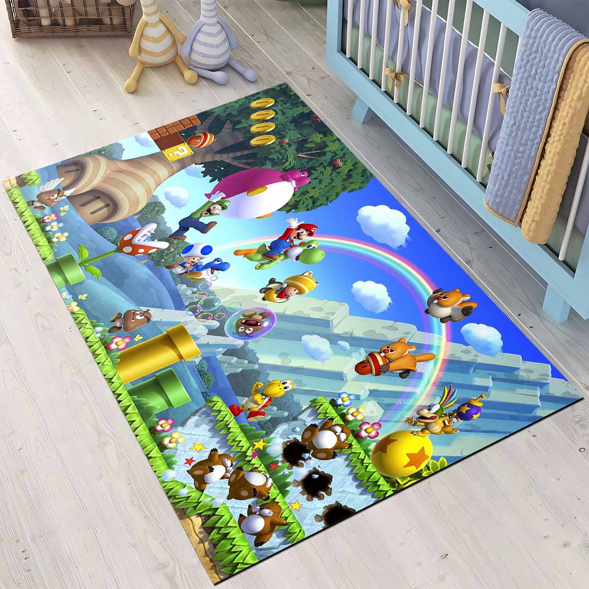 Super Mario Charaktere 32 Teppich – Bild 3