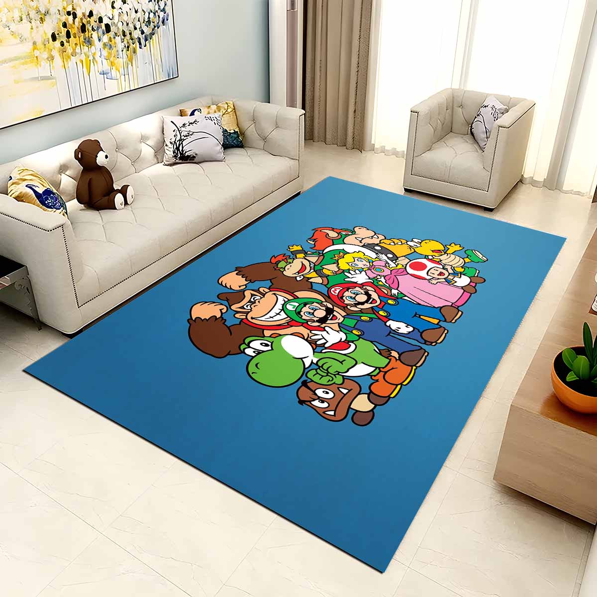 Super Mario Charaktere 35 Teppich – Bild 2