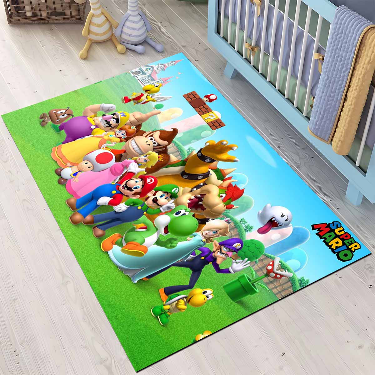 Super Mario Charaktere 36 Teppich – Bild 3