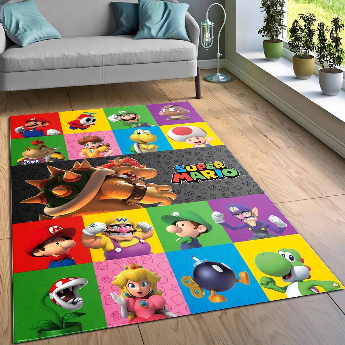 Super Mario Charaktere 39 Teppich – Bild 3
