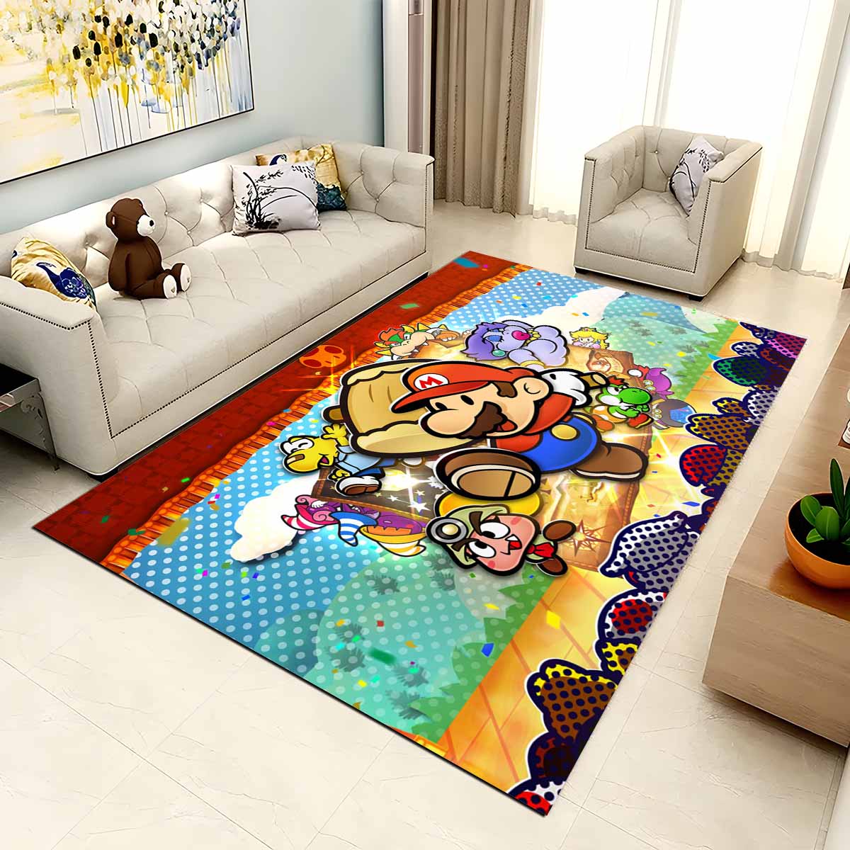 Super Mario Charaktere 41 Teppich – Bild 2