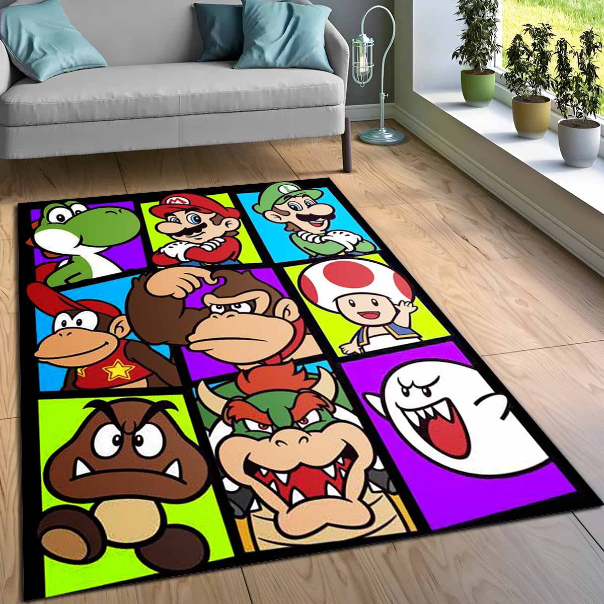 Super Mario Charaktere 44 Teppich – Bild 3