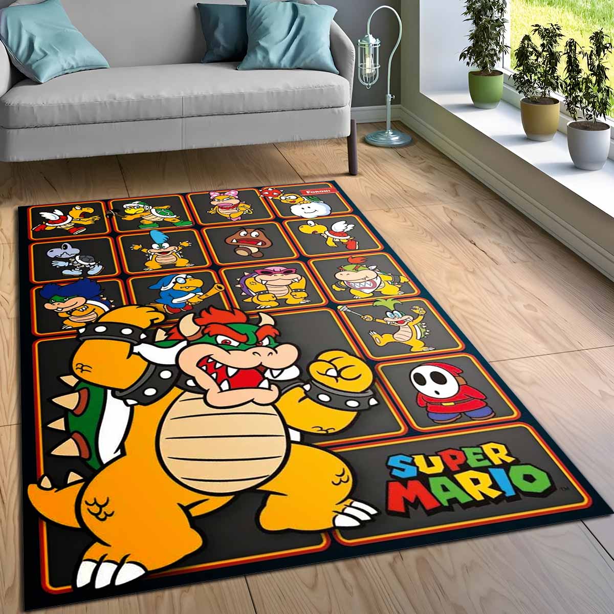 Super-Mario-Charaktere-47-Teppich – Bild 3