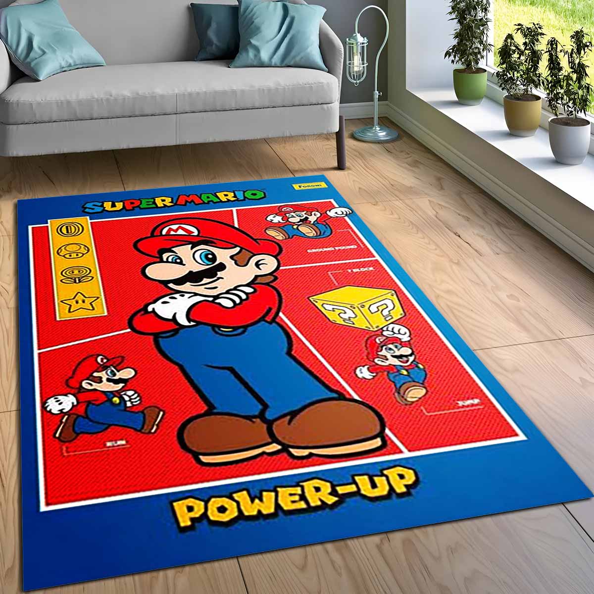 Super Mario Charaktere 48 Teppich – Bild 3