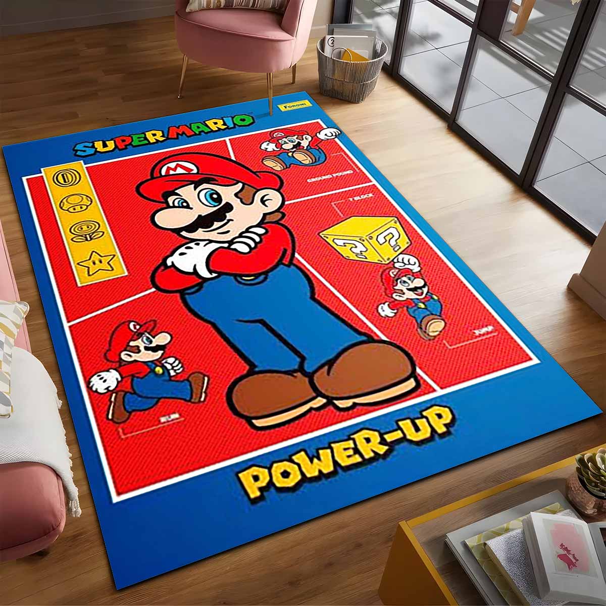 Super Mario Charaktere 48 Teppich – Bild 2