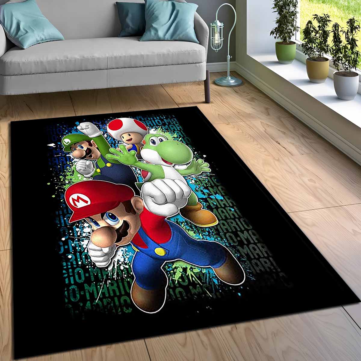 Super Mario Charaktere 49 Teppich – Bild 3