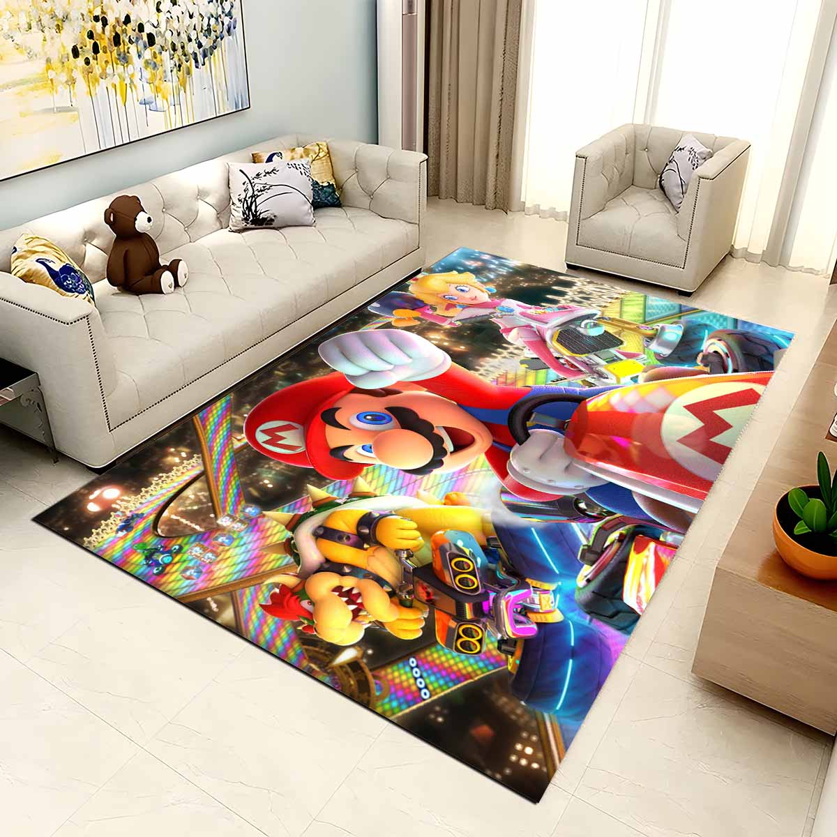 Super Mario Charaktere 6 Teppich – Bild 2