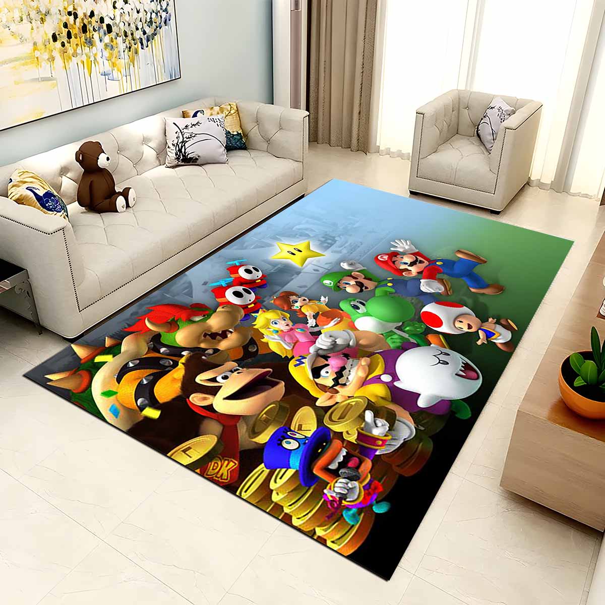 Super Mario Charaktere 8 Teppich – Bild 2