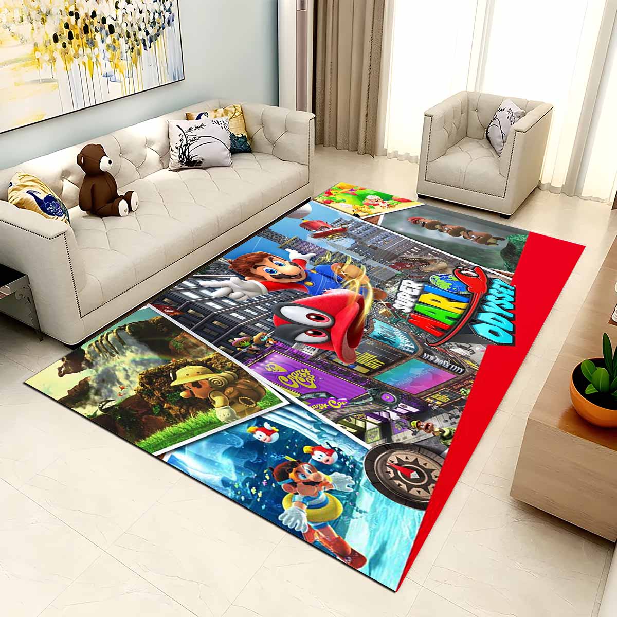 Super Mario Odyssey Teppich – Bild 2