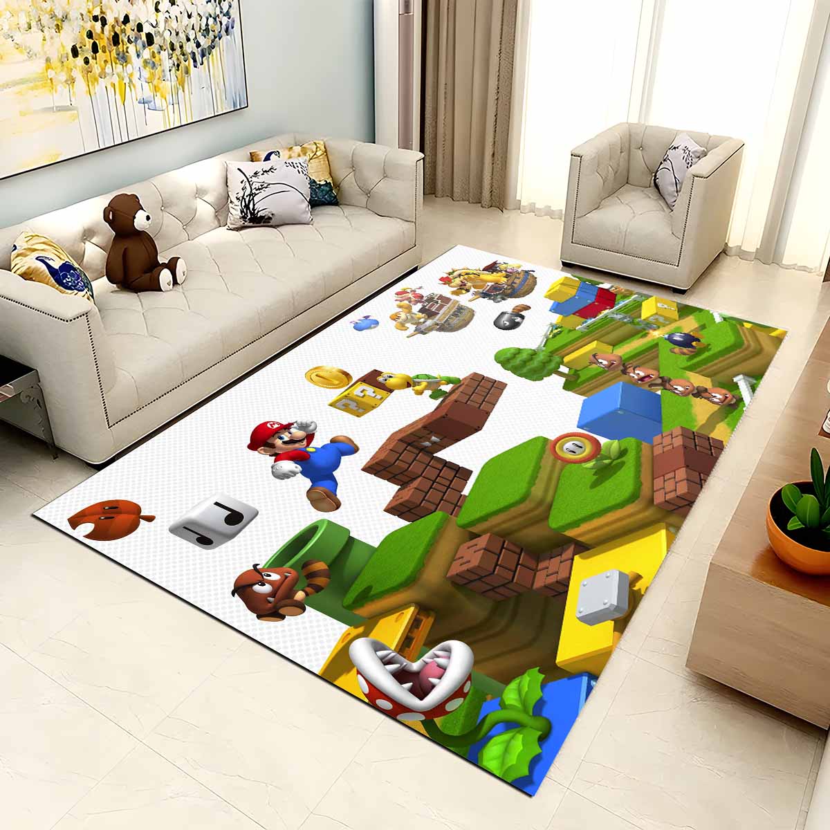 Super Mario Spiel 2 Teppich – Bild 2