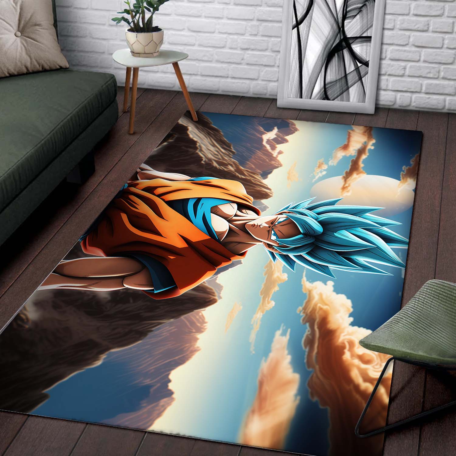 Super Saiyan Blue 1 Teppich – Bild 2