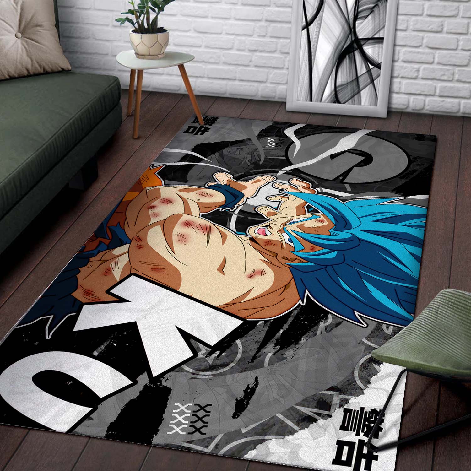 Super Saiyan Blue Teppich – Bild 2