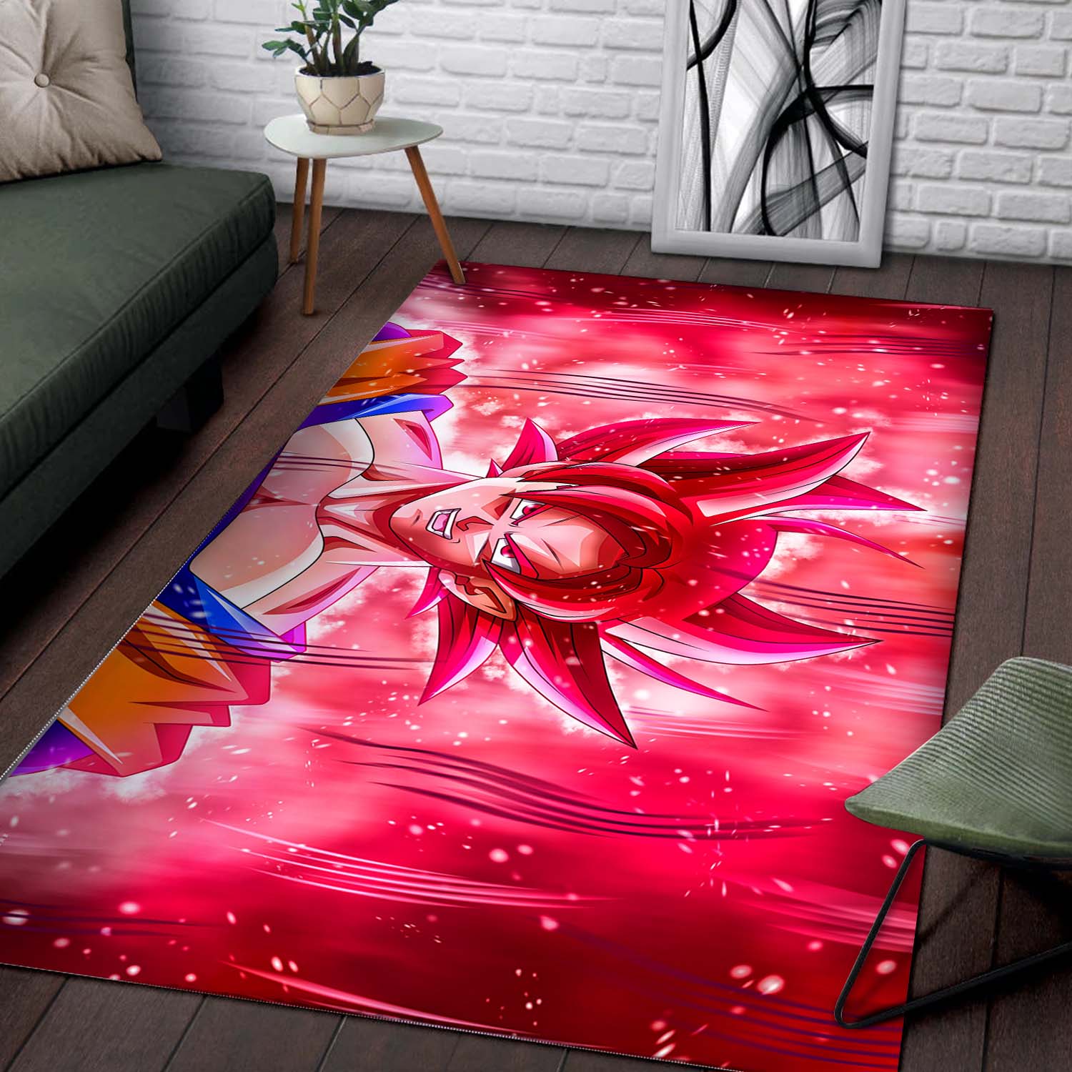 Super Saiyan Goku 1 Teppich – Bild 2