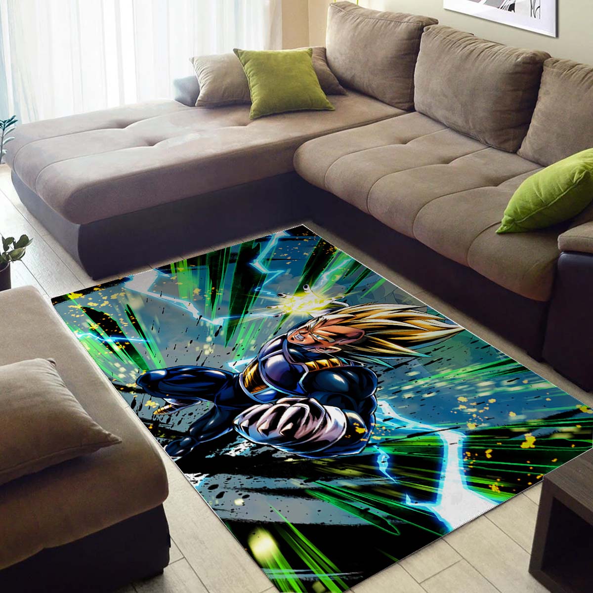 Super Saiyan Vegeta 1 Teppich – Bild 3