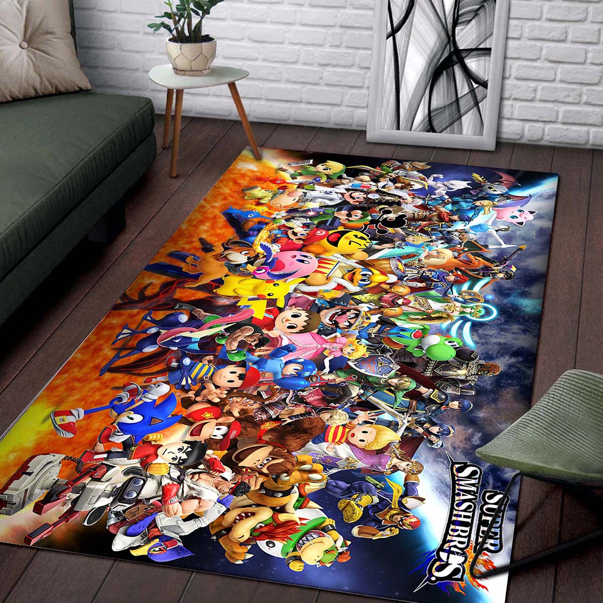 Super Smash Bros Characters Teppich – Bild 2