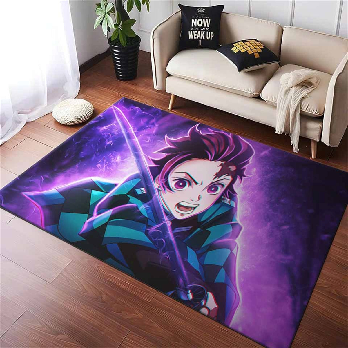 Tanjiro Kamado 9 Teppich