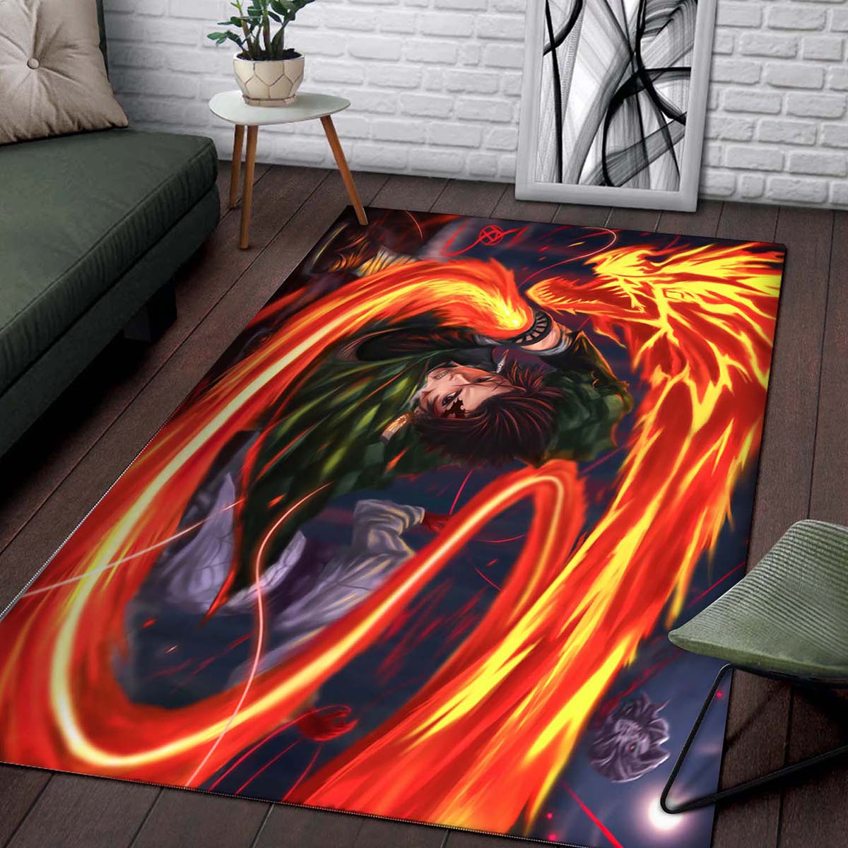 Tanjirou Demon Slayer Ronnel Trangia Teppich – Bild 2
