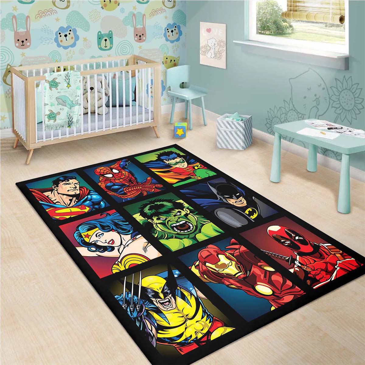 The Avengers Marvel Comisc 108 Teppich – Bild 3