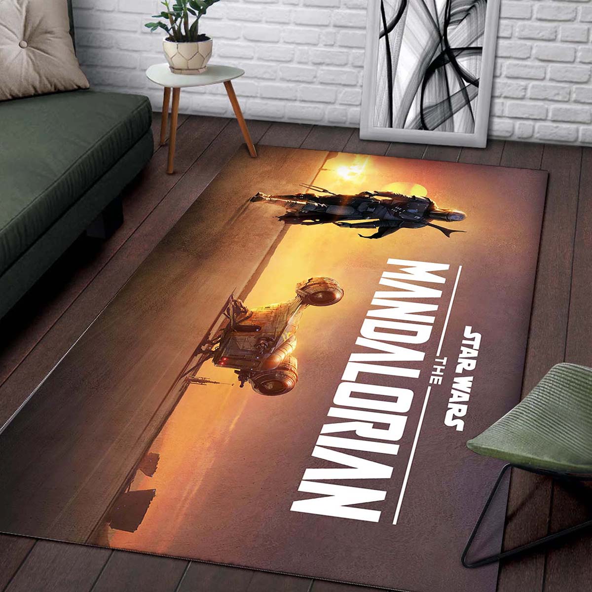 The Mandalorian Star Wars Movie Teppich – Bild 2