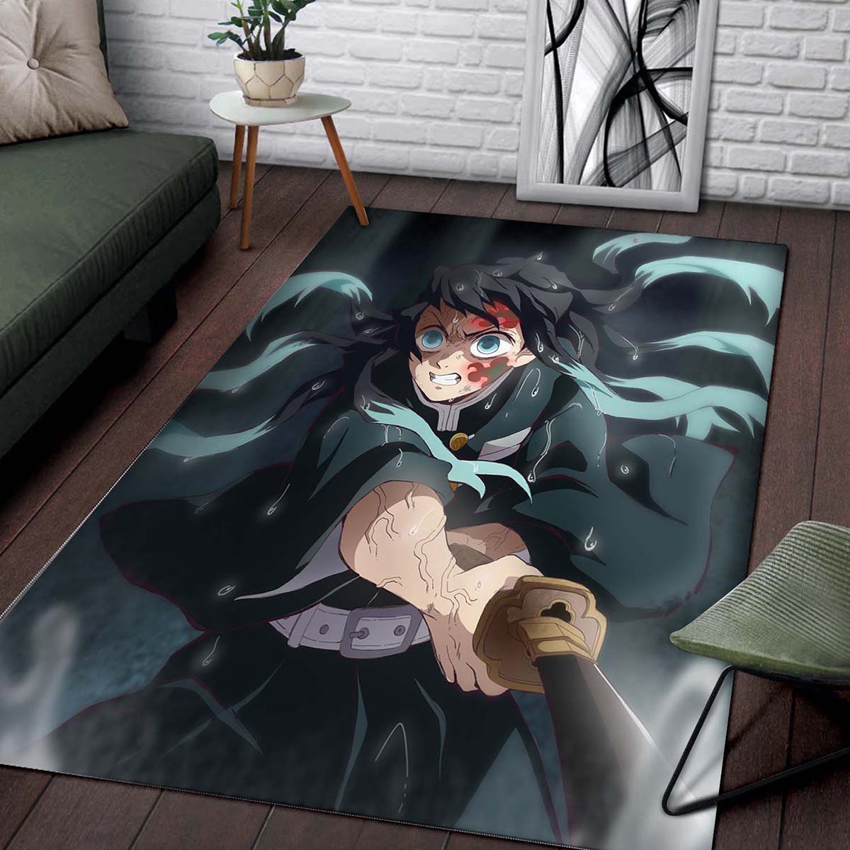 Tokitou Yuichiro - Kimetsu No Yaiba Teppich – Bild 2
