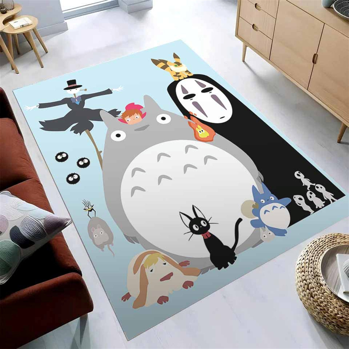 Totoro Anime Movies Bedroom Teppich