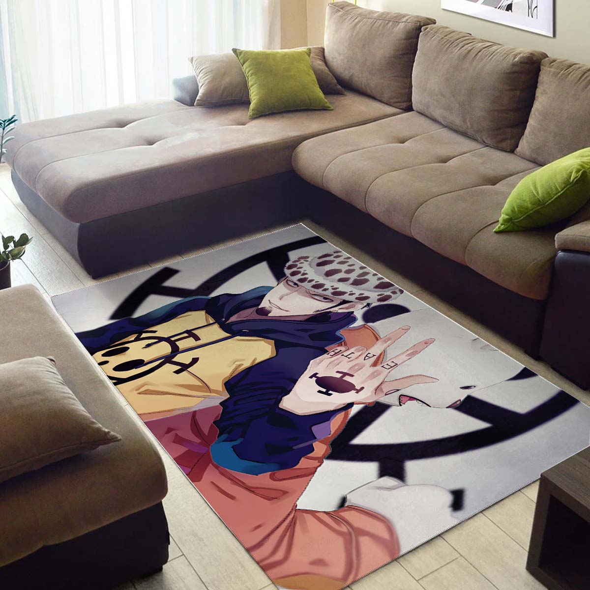 Trafalgar Law One Piece Teppich – Bild 3