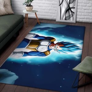 Alternative view of Vegeta Super Saiyan Teppich