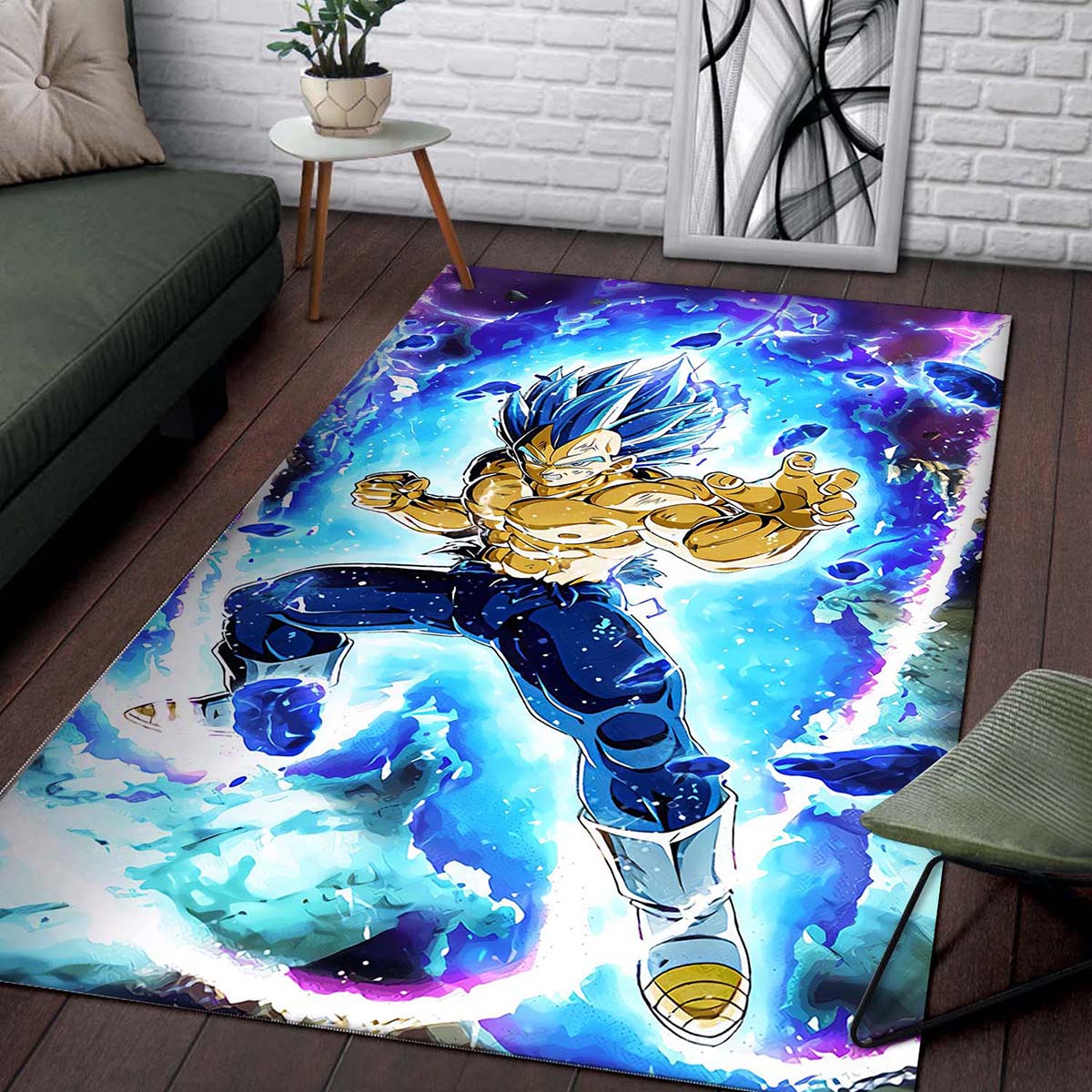 Vegeta Super Saiyans Dragon Ball Z Teppich – Bild 2