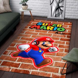 Alternative view of Video Game Fans Mario Teppich