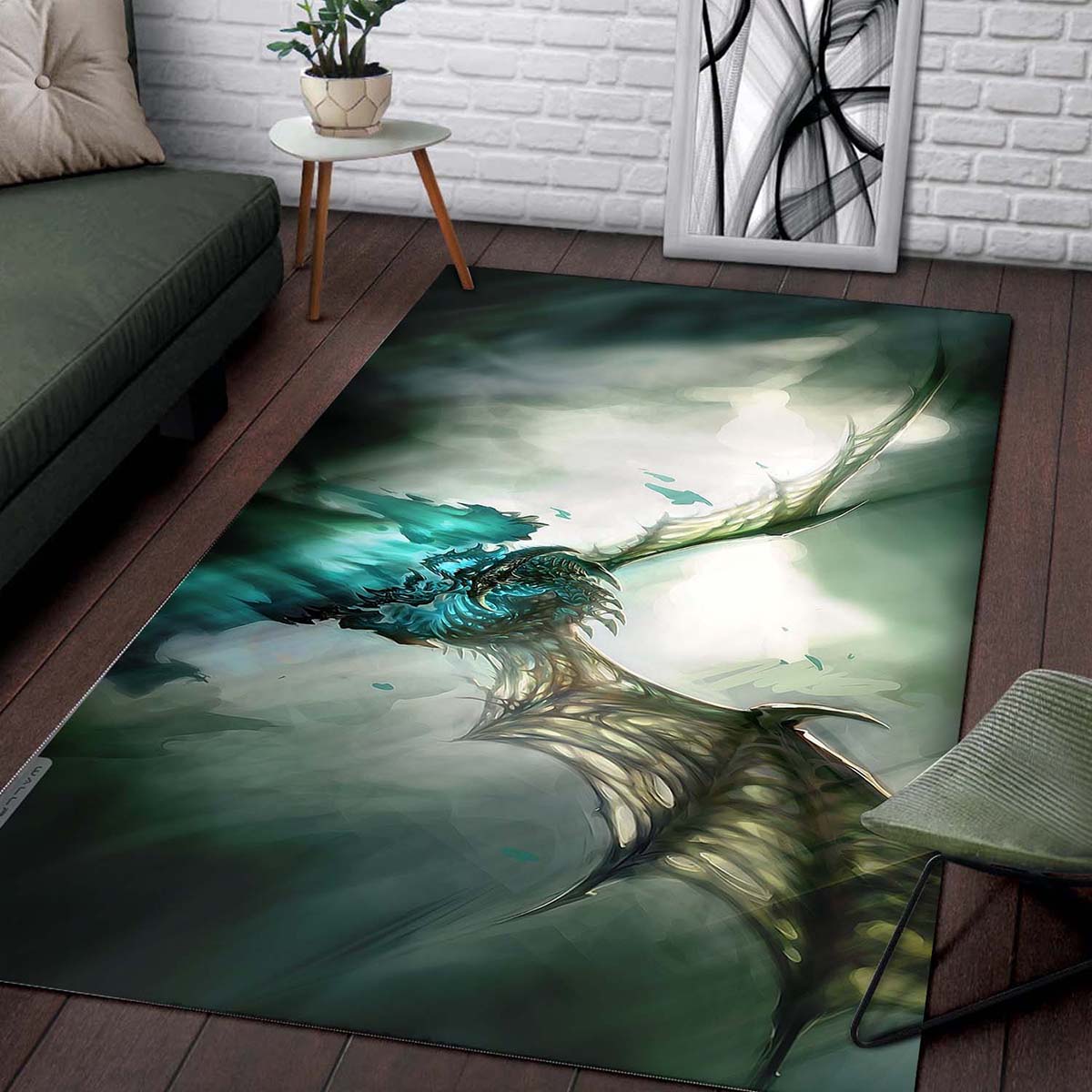 World Of Warcraft Dragon 4k Teppich – Bild 2