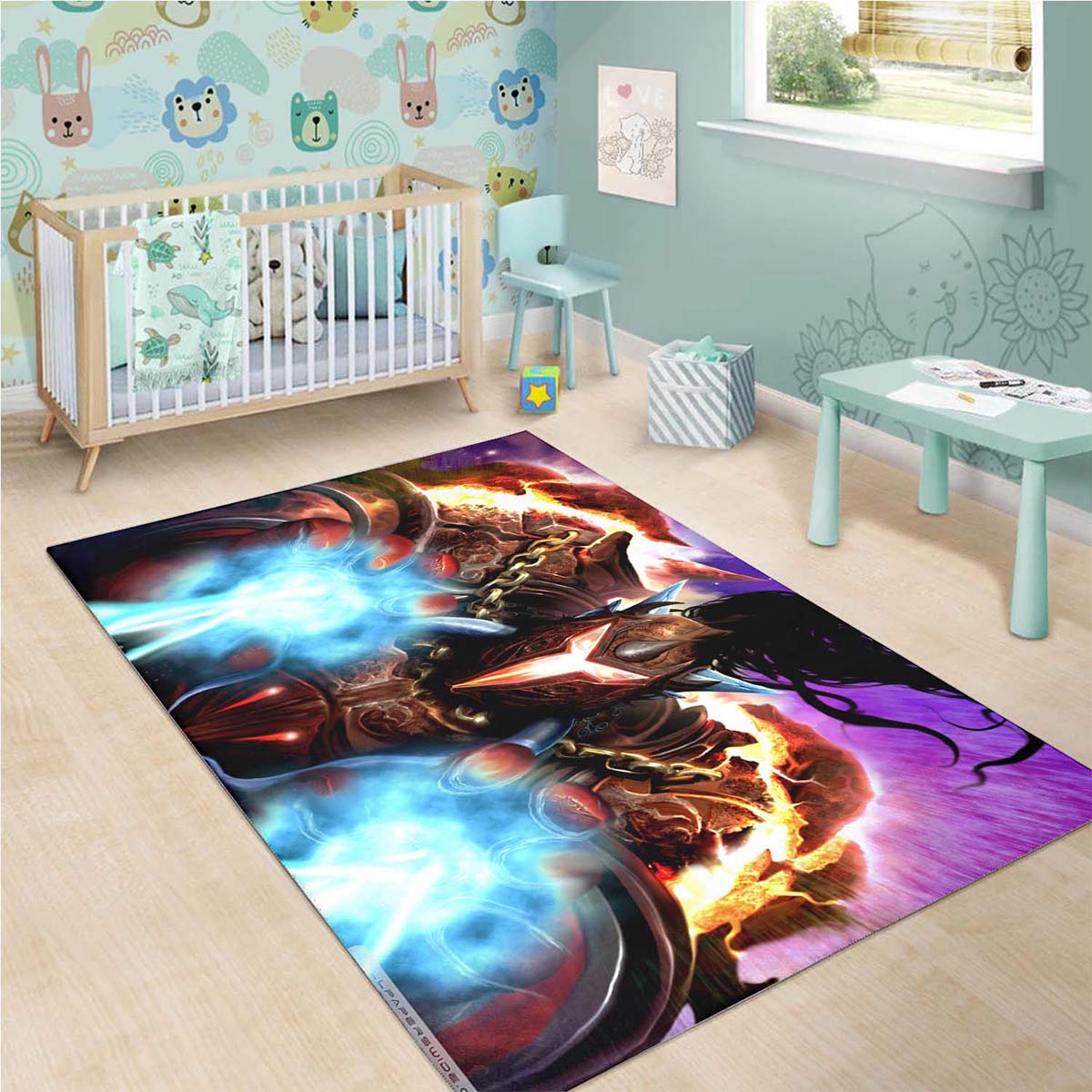 World Of Warcraft Fan Art Teppich – Bild 3