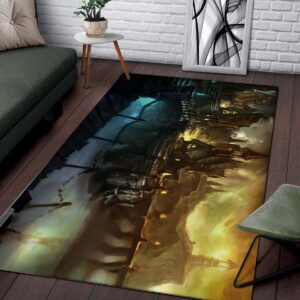 Alternative view of Wow Cataclysm Artwork 4k Teppich