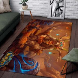 Alternative view of Wow Druid 4k Teppich