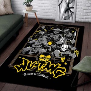 Alternative view of Wu Tang Clan Band Hip Hop Gift Fan Teppich