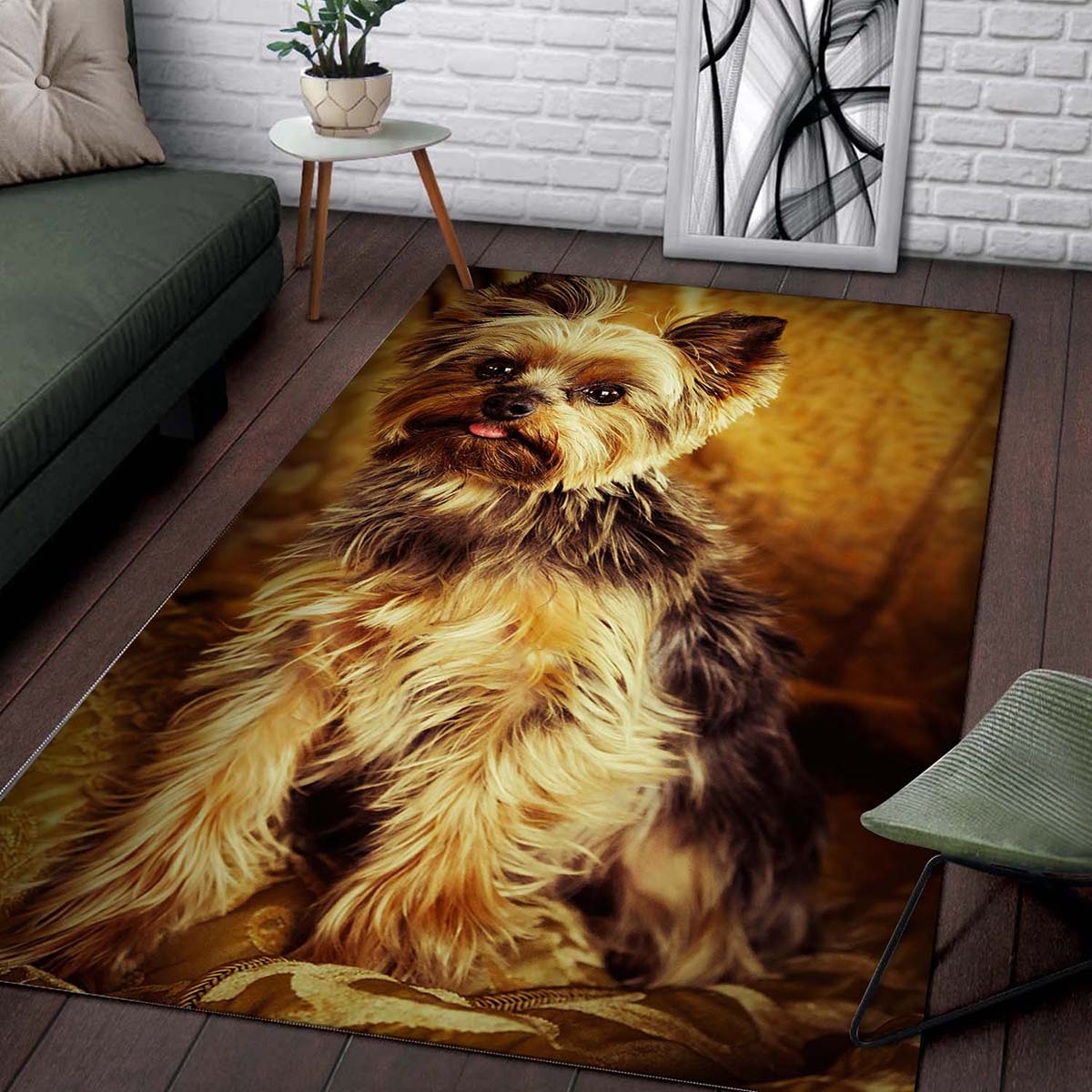 Yorkshire Terrier Tl3009160 Teppich – Bild 2